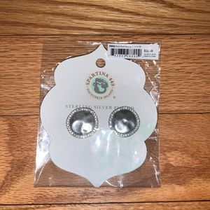 Spartina 449 Sterling Silver Plated Earrings